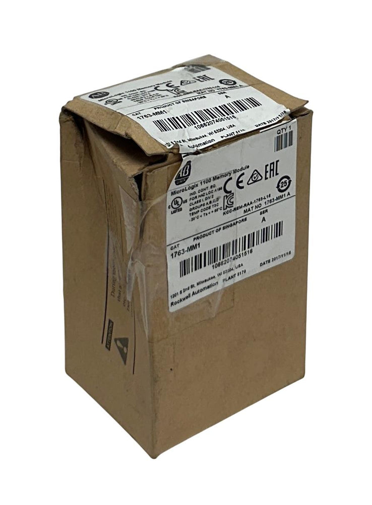ALLEN BRADLEY 1763-MM1 /A MicroLogix 1100 MEMORY MODULE 1763MM1 OEM NSMP
