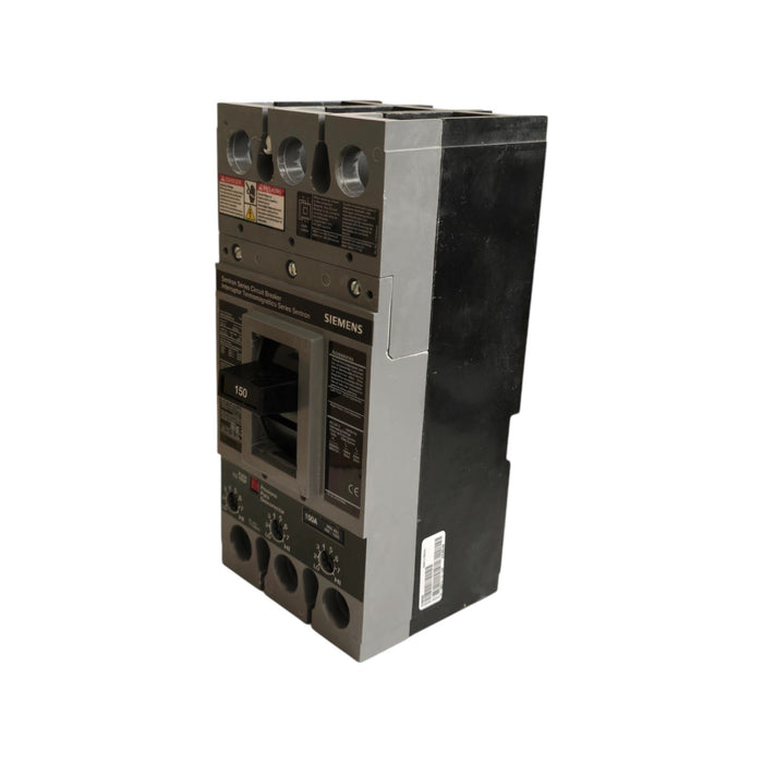 SIEMENS HFXD63B150 SENTRON CIRCUIT BREAKER 3P/150A/600V~/65kA@480V~ w/TRIP NSMP