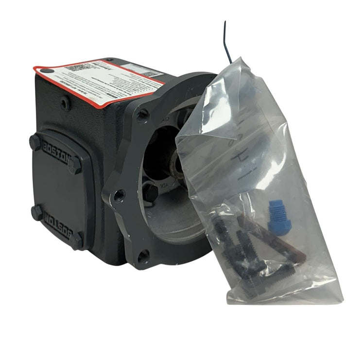 BOSTON GEAR F715-20-B5-J / 51908 RIGHT ANGLE WORM GEAR REDUCER 20:1 / .72HP NSNP