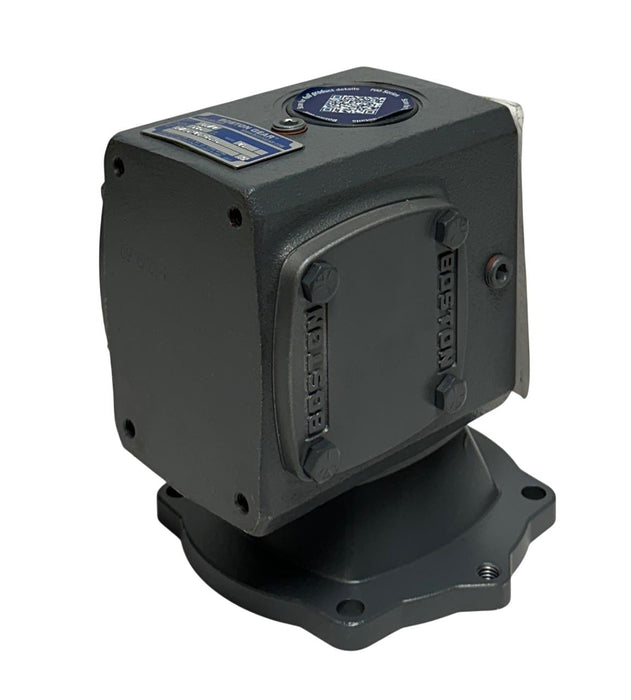 BOSTON GEAR F715-20-B5-J / 51908 RIGHT ANGLE WORM GEAR REDUCER 20:1 / .72HP NSNP