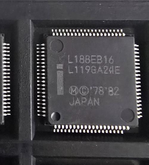 INTEL L188EB16 EMBEDDED 16-bit QFP MICROCONTROLLER/MICROPROCESSOR CHIP NSNP