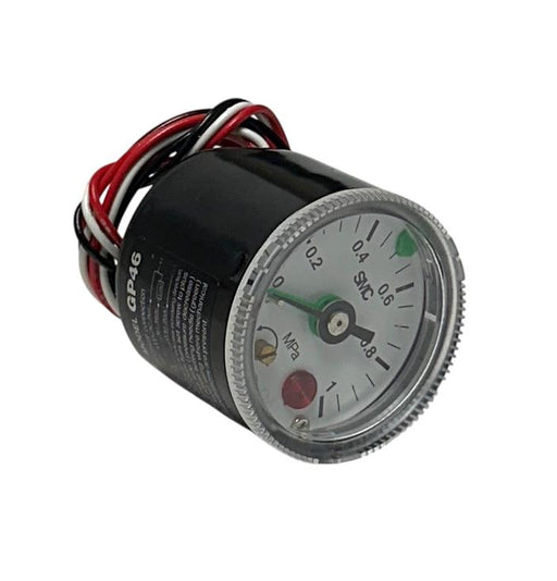 SMC GP46-10-02L5 / GP461002L5 PRESSURE GAUGE W/ SWITCH 0-1MPa 30VDC OEM NSMP