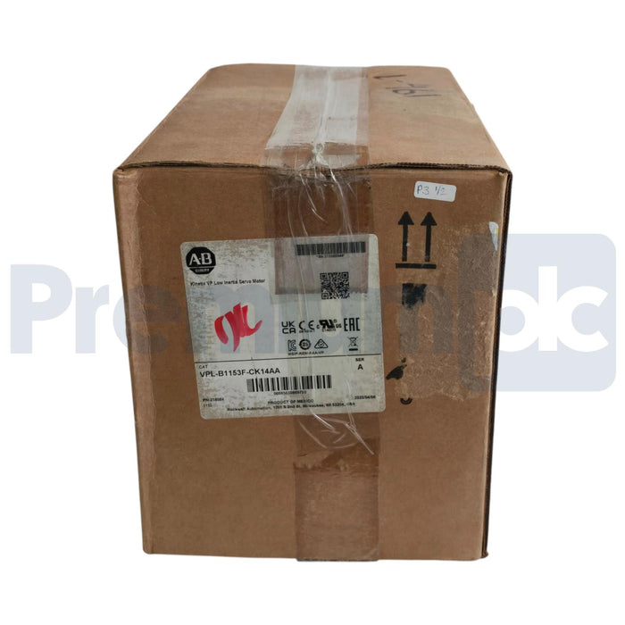 ALLEN BRADLEY VPL-B1153F-CK14AA /A Kinetix AC SERVO MOTOR 480V W/BRAKE 24V NSMP