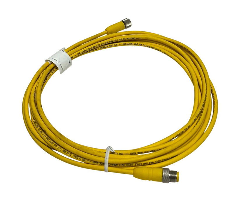 2 LUMBERG RST 5-RKT 5-644/5M / 600001825 MALE TO FEMALE CORDSETS M12 5M NSNP