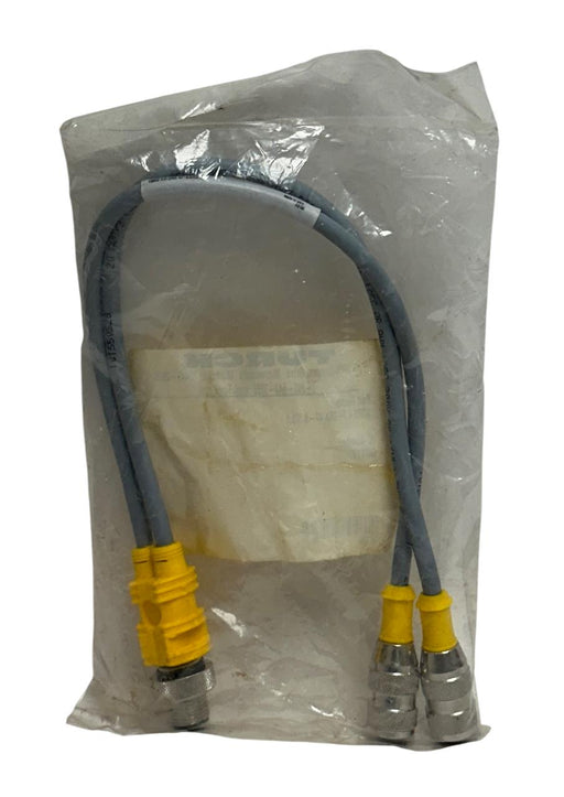 TURCK VBRS 4.4-2RK 4T-0.3/0.3 / U0117 ACTUATOR / SENSOR SPLITTER CABLE 0.3M NSFS