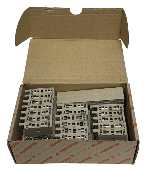 18 WEIDMULLER WSI 6/2 GZ/DEF63 / 1014000000 FUSE TERMINALS 600V 16A AWG20-6 NSMP