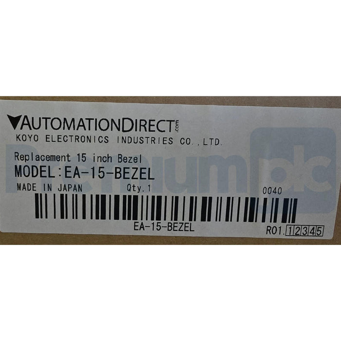 AUTOMATION DIRECT EA7-T15C C-more EA7 TOUCH SCREEN HMI 15" w/EA-15-BEZEL NSMP