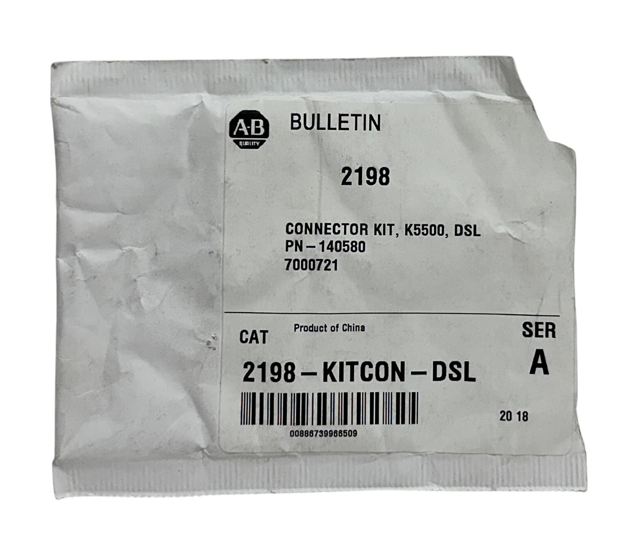 ALLEN BRADLEY 2198-KITCON-DSL /A Kinetix 5500 CONNECTOR KIT PN-140580 K5500 NSMP