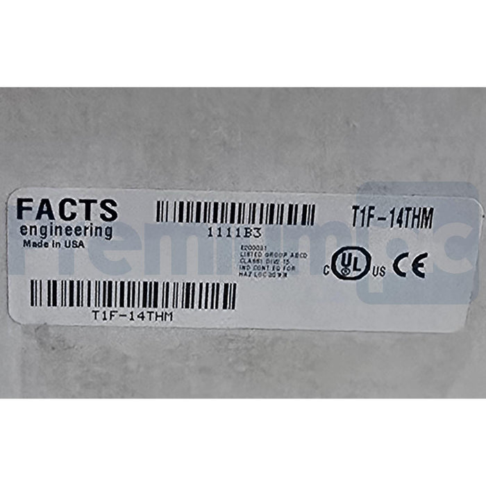 FACTS ENGINEERING T1F-14THM TERMINATOR 14-CH TEMPERATURE INPUT MODULE NSMP