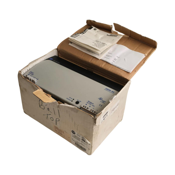 ALLEN BRADLEY 1606-XL480E-3 /A DC POWER SUPPLY 480W, 3AC 480V, 24V/20A NSMP