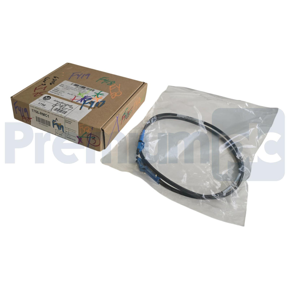 ALLEN BRADLEY 1756-RMC1 /A ControlLogix FIBER CABLE, 1 METER  1756RMC1 NSMP