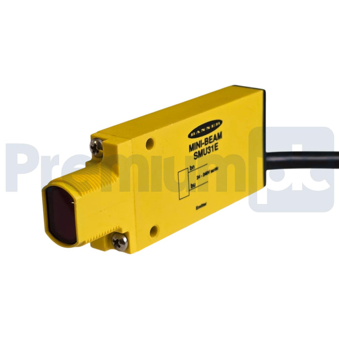 BANNER SMU31E - 52575 MINI-BEAM UNIVERSAL EMITTER 2m (6.5') CABLE, RANGE 3m NSNP