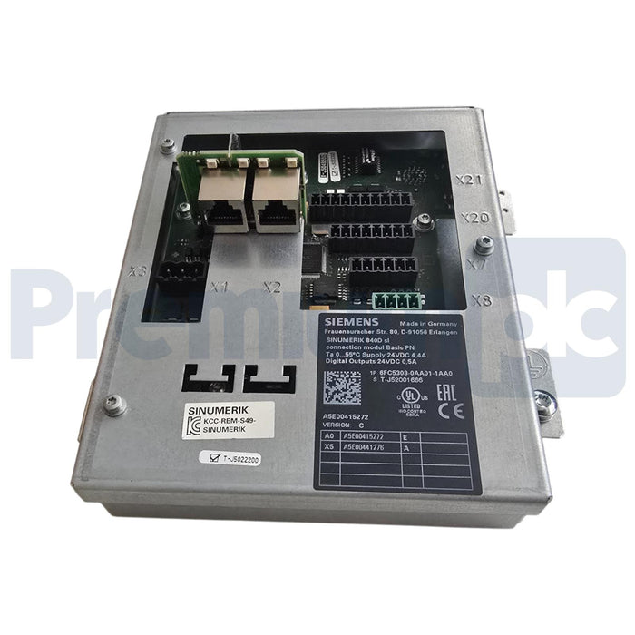 SIEMENS 6FC5303-0AA01-1AA0 SINUMERIK 840D sl CONNECTION MODULE BASIC PN NSMP