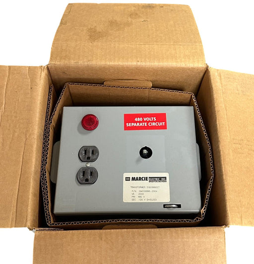 MARCIE ELECTRIC OM2000BR-200K / OM2000BR200K TRANSFORMER DISCONNECT PRI480V NSMP