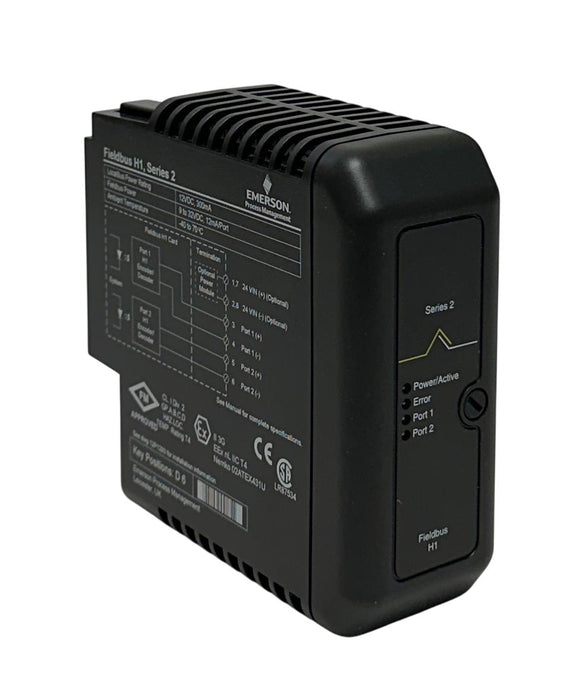 EMERSON DeltaV KJ3242X1-BA1 / 12P2471X062 Fieldbus H1 SERIES 2 CARD 9-32VDC NSNP