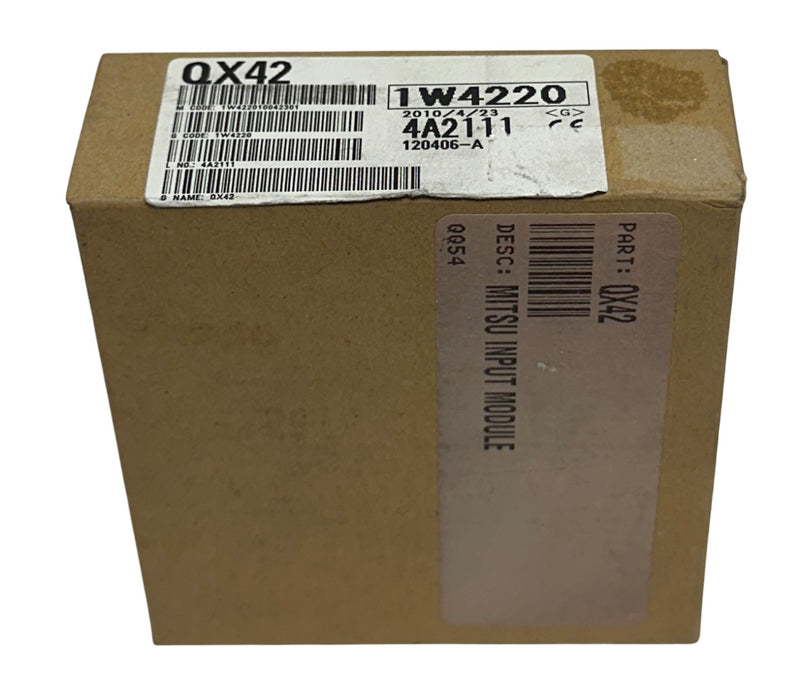 MITSUBISHI ELECTRIC QX42 MELSEC-Q DIGITAL INPUT MODULE 64-PT 24VDC OEM NSFS