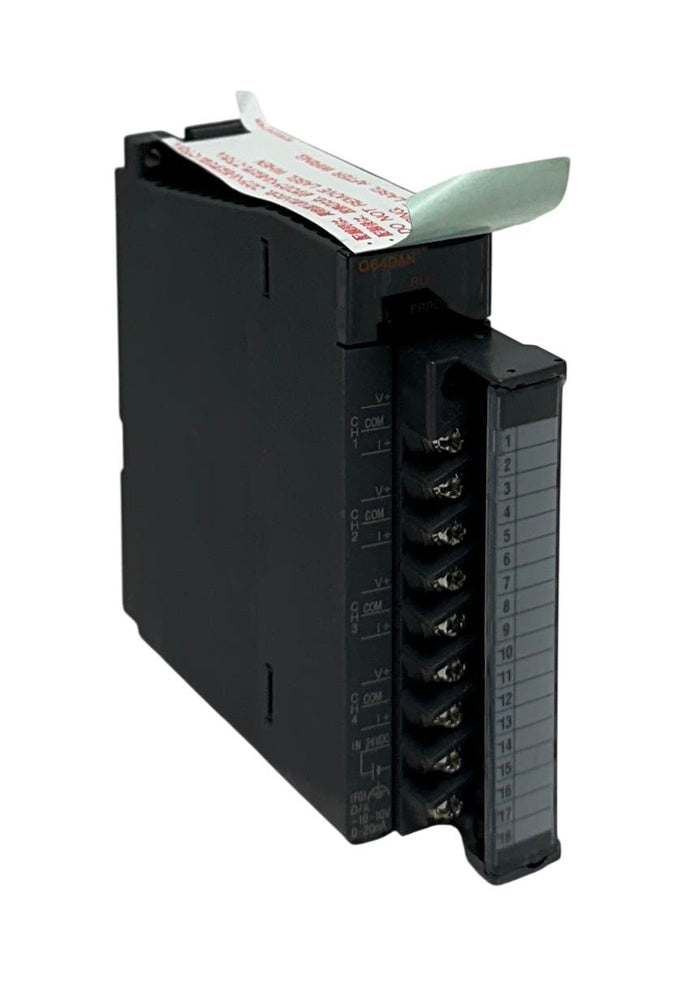 MITSUBISHI ELECTRIC Q64DAN MELSEC-Q DIGITAL / ANALOG CONVERTER MODULE 24VDC NSNP