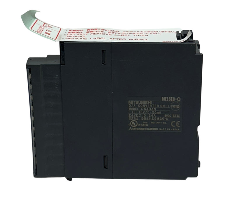 MITSUBISHI ELECTRIC Q64DAN MELSEC-Q DIGITAL / ANALOG CONVERTER MODULE 24VDC NSNP