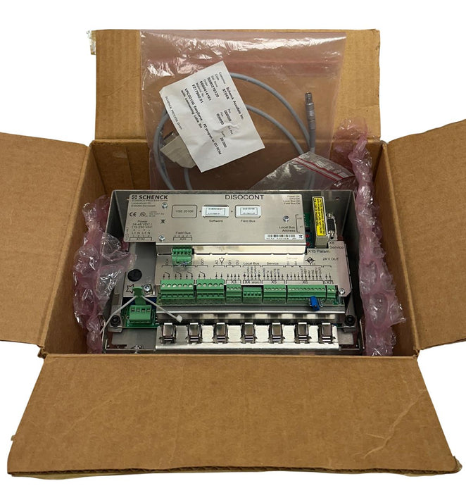 SCHENCK VSE 20100 + VLM20150.01 + VCB 20100 DISOCONT CONTROLLER AC/DC OEM NSNP