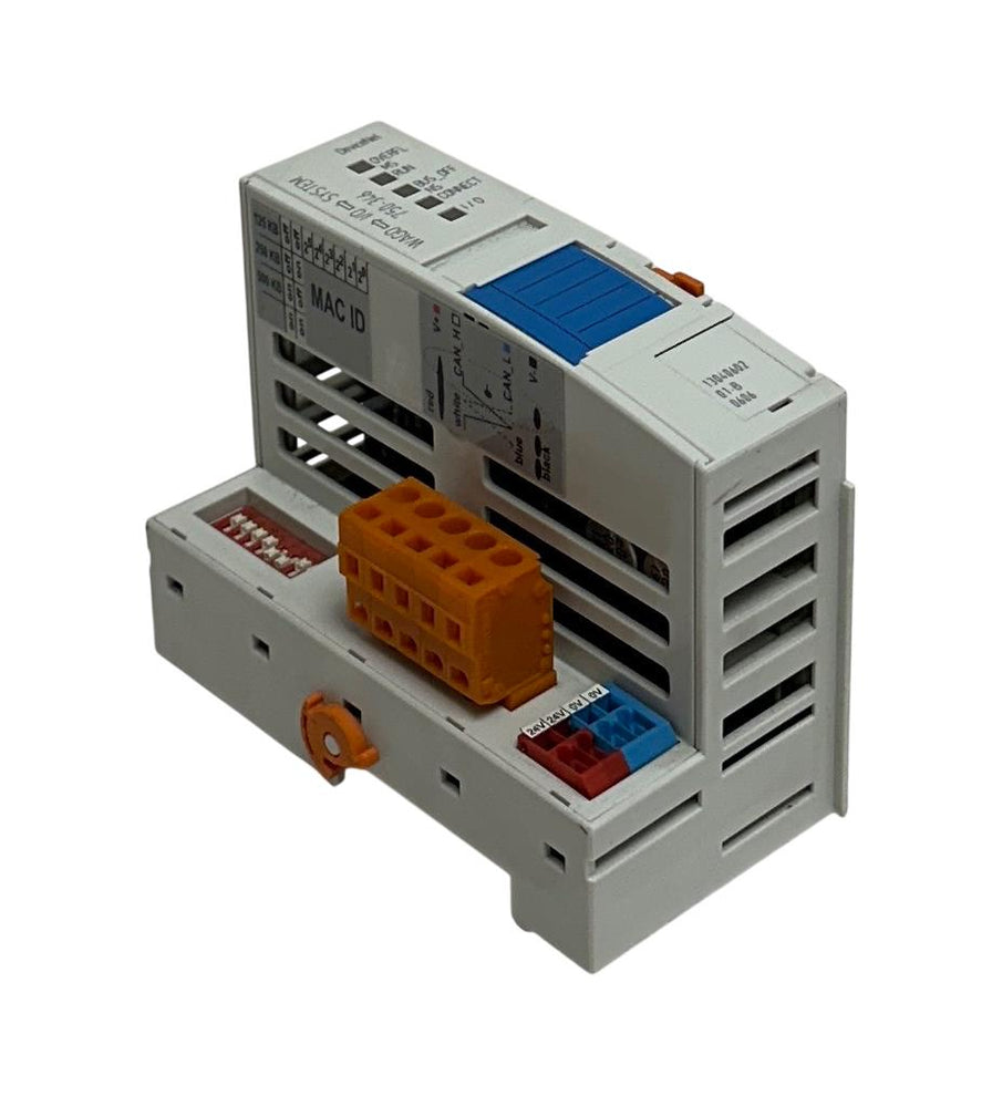 WAGO 750-346 / 750346 DeviceNet FIELDBUS COUPLER MODULE I/O SYSTEM 24VDC USNP