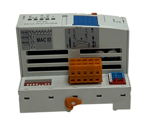 WAGO 750-346 / 750346 DeviceNet FIELDBUS COUPLER MODULE I/O SYSTEM 24VDC USNP