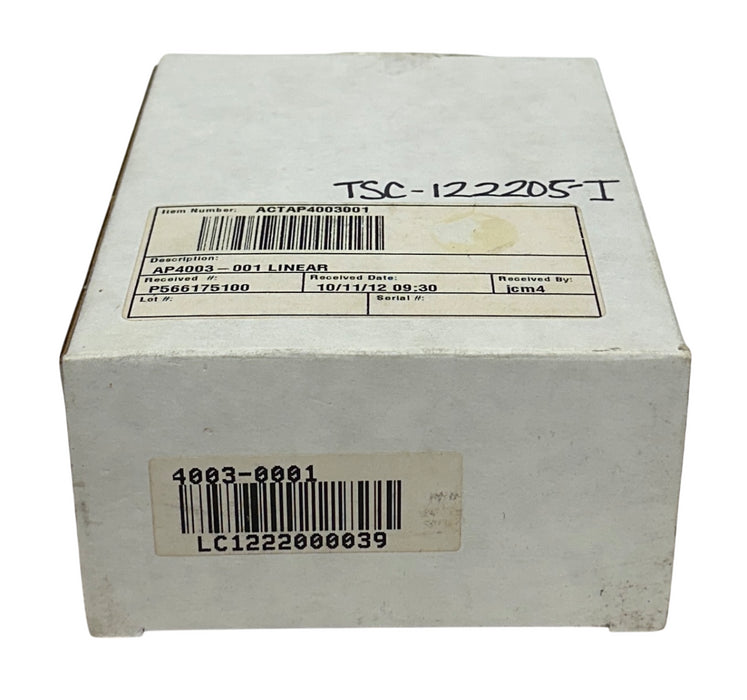 INVENSYS EUROTHERM 4003-0001 ACTION PAK AP4003-0001 SIGNAL CONDITIONER 120V NSMP