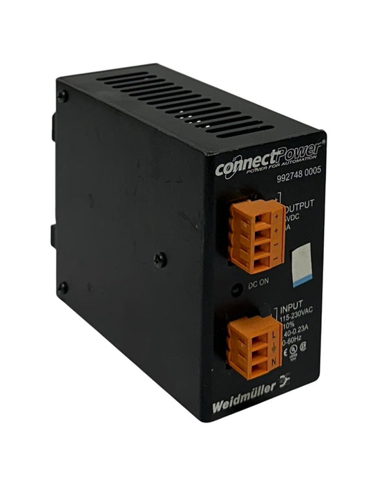 WEIDMULLER 992748 0005 / 9927480005 CONNECTPOWER POWER SUPPLY 5VDC OUTPUT USNP