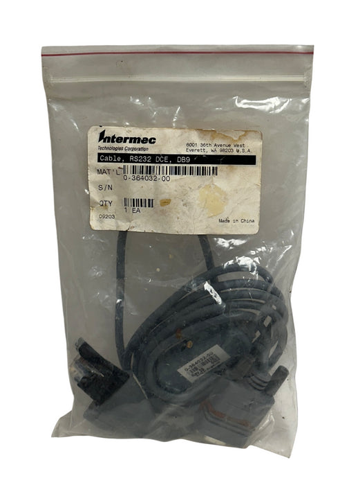2 INTERMEC 0-364032-00 / 036403200 OEM RS-232 DCE DB9 CABLES Rev. 20 NSMP