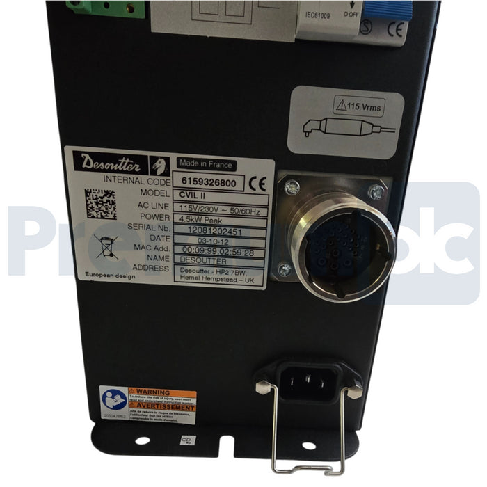 DESOUTTER 6159326800 CVIL II CONTROLLER 115/230VAC FOR E-PULSE NUTRUNNERS NSMP