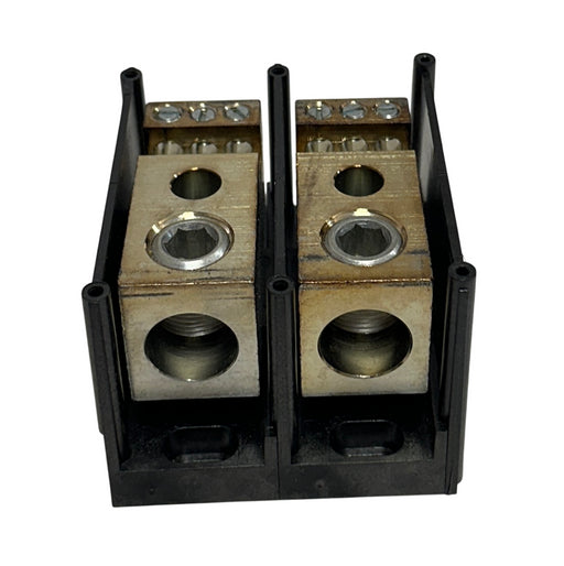 FERRAZ SHAWMUT 67462 POWER DISTRIBUTION BLOCK 2-POLE 500MCM 600V CU9AL NSMP