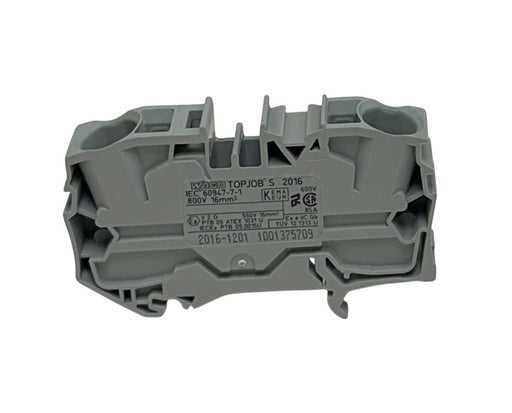 20 WAGO 2016-1201 / 20161201 TOPJOB S 2-CONDUCTOR THROUGH TERMINAL BLOCKS NSMP