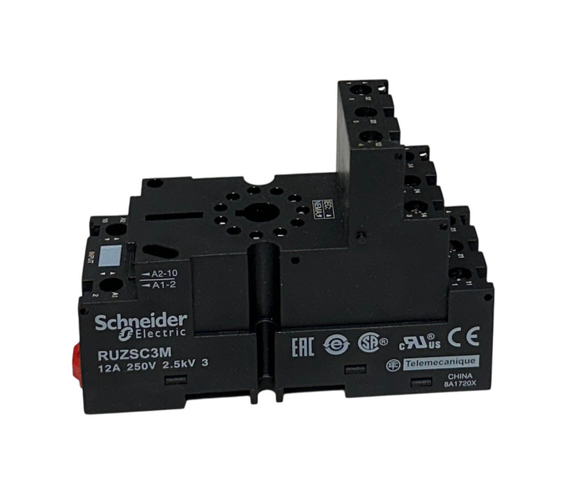 10 SCHNEIDER TELEMECANIQUE RUZSC3M HARMONY RELAY SOCKETS 12A 250V 2.5kV OEM NSNP