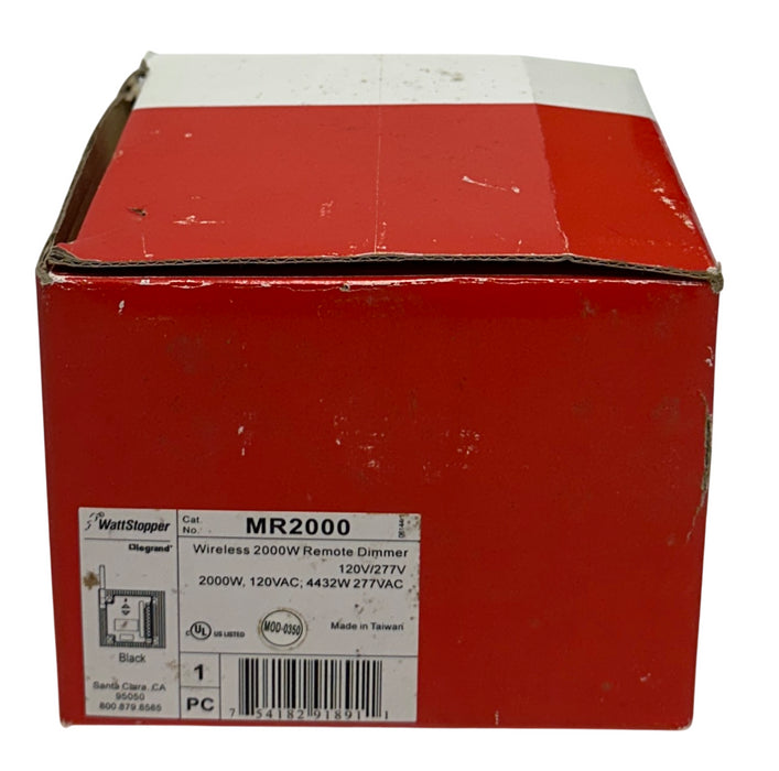 LEGRAND WattStopper MR2000 WIRELESS 2000W REMOTE DIMMER 120/277VAC OEM NSMP