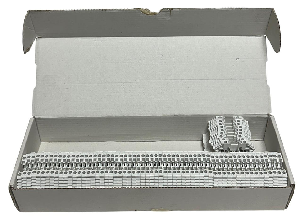 68 ALLEN BRADLEY 1492-J3-W /A BULLETIN 1492 TERMINAL BLOCKS WHITE AC/DC OEM NSMP