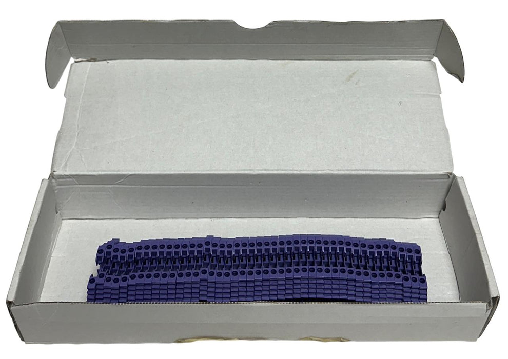 43 ALLEN BRADLEY 1492-J3-V /A BULLETIN 1492 TERMINAL BLOCKS AC/DC VIOLET NSMP