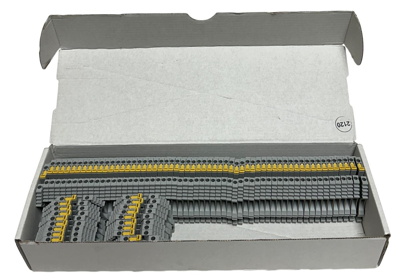 76 ALLEN BRADLEY 1492-JKD3 /A BULLETIN 1492 TERMINAL BLOCKS AC/DC GRAY OEM NSMP