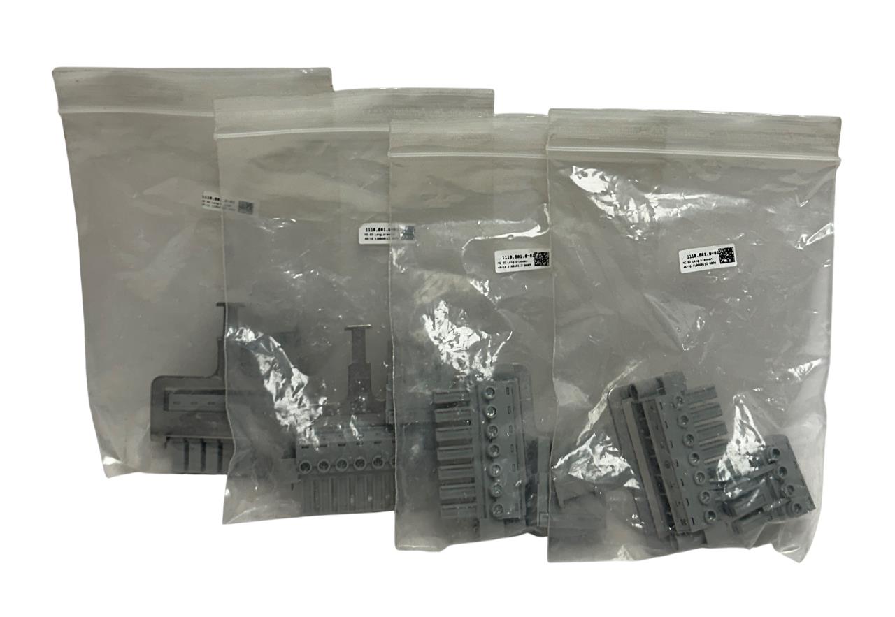 4 PHOENIX CONTACT 1110.801.0-01 / 1110801001 POWER SUPPLY TERMINALS NSMP