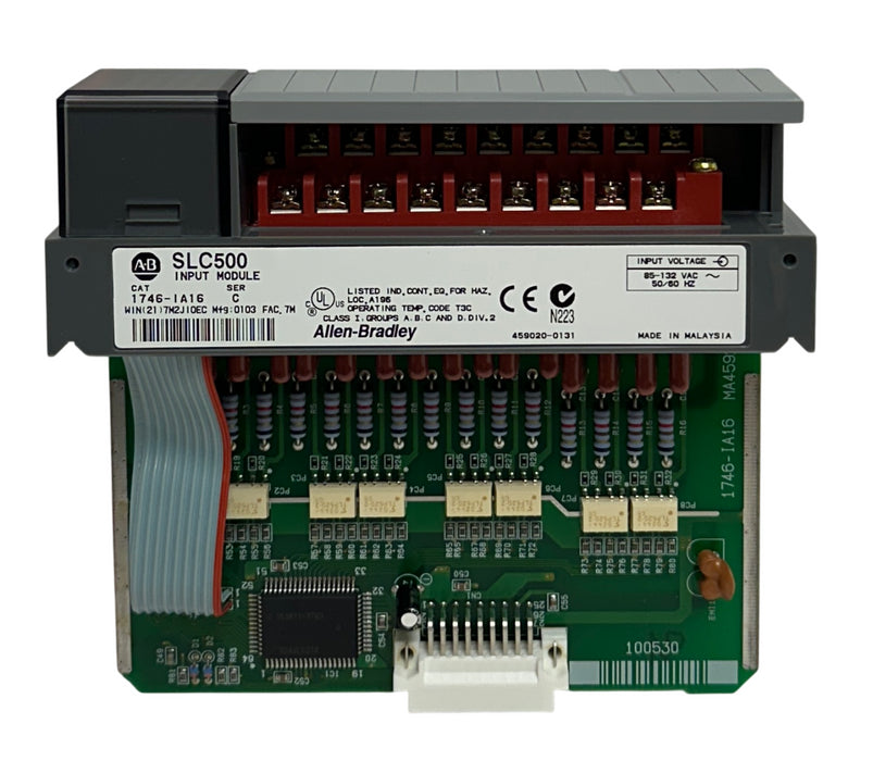 ALLEN BRADLEY 1746-IA16 /C SLC 500 DIGITAL INPUT MODULE 85-132Vac 1746IA16 NSMP