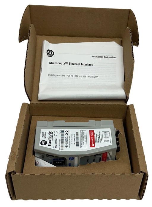ALLEN BRADLEY 1761-NET-ENI /C MicroLogix AND SLC 500 EtherNet INTERFACE NSMP