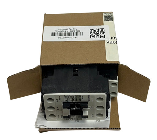 2 FUJI ELECTRIC SC-E05P-110VAC / SC-E05-110VAC / SC-E05 CONTACTORS SE22AA-H NSMP