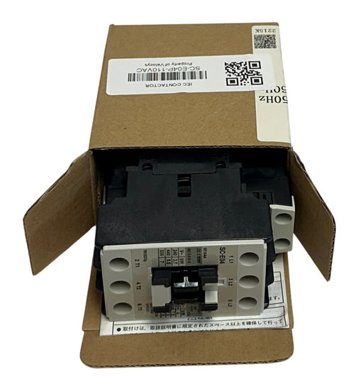 2 FUJI ELECTRIC SC-E04-110VAC / SC-E04P-110VAC / SC-E04 CONTACTORS SE16AA-H NSMP