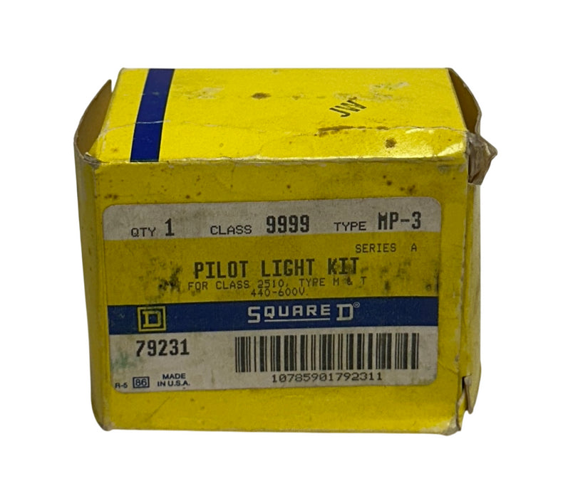 3 SQUARE D CLASS 9999 TYPE MP3 PILOT LIGHT KITS 440-600V SERIES A NSMP