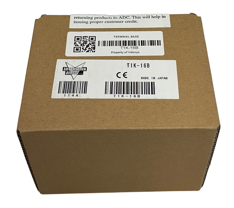 AUTOMATIONDIRECT T1K-16B / T1K16B TERMINATOR FULL-SIZE TERMINAL BASE 48-PIN NSFS