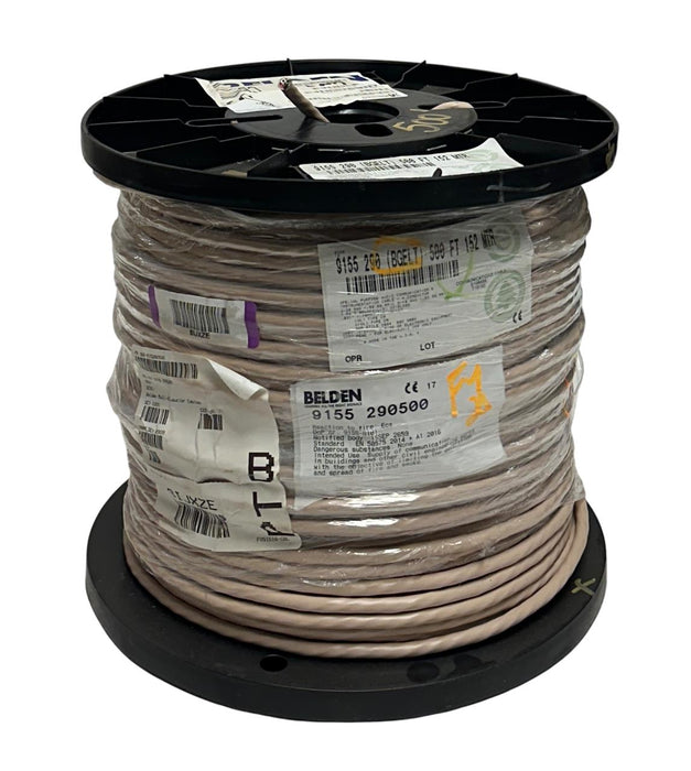 BELDEN 9155 290500 / 9155 290 (BGELT) 500FT 132MTR COMMUNICATIONS CABLE NSMP