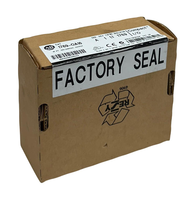 ALLEN BRADLEY 1769-OA16 /A CompactLogix 16-PT AC OUTPUT MODULE 120/240VAC NSFS