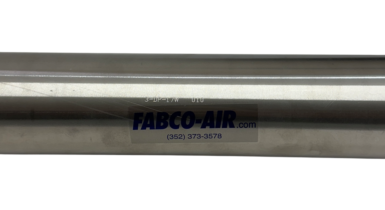 FABCO-AIR 3-DP-17W / 3DP17W PNEUMATIC CYLINDER 2-1/2'' BORE DOUBLE-ACTING NSNP