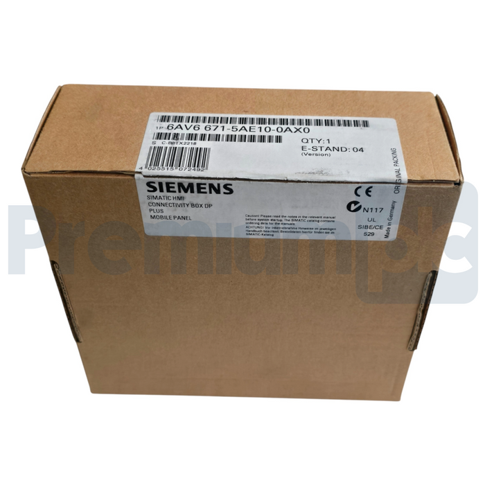 SIEMENS 6AV6671-5AE10-0AX0 CONNECTIVITY BOX DP PLUS 6AV6 671-5AE10-0AX0 NSMP