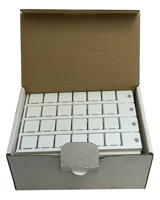 720 MURRPLASTIK 86361040 / MP86361040 / KS 15/17 TRACK PLATES WHITE 15x17 NSMP