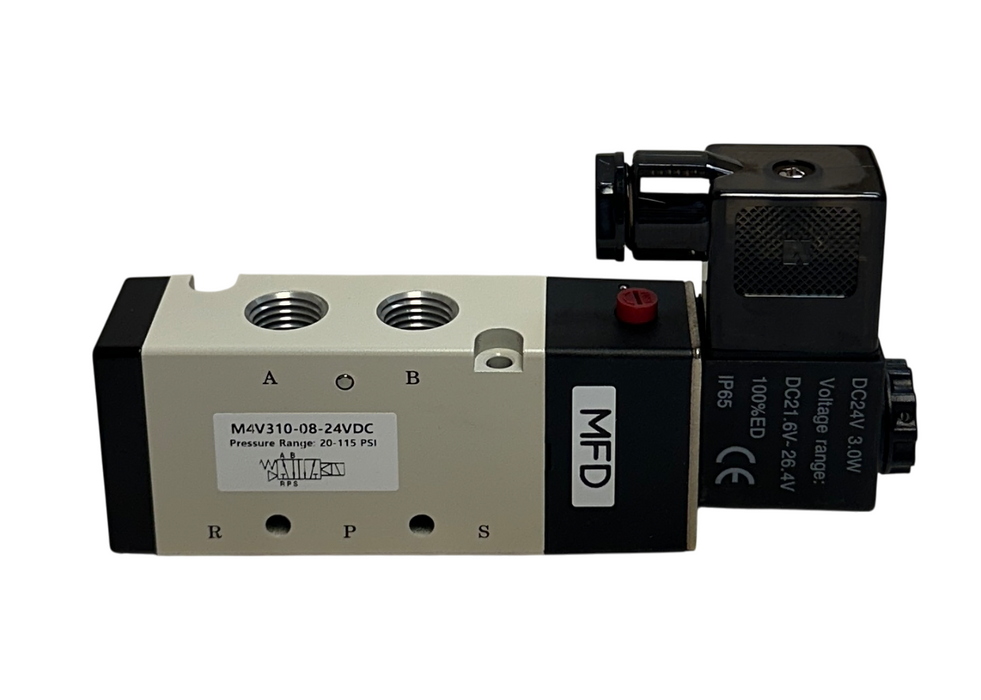 BIMBA MFD M4V310-08-24VDC / M4V3100824VDC SOLENOID VALVE 1/4'' NPT 24VDC NSMP