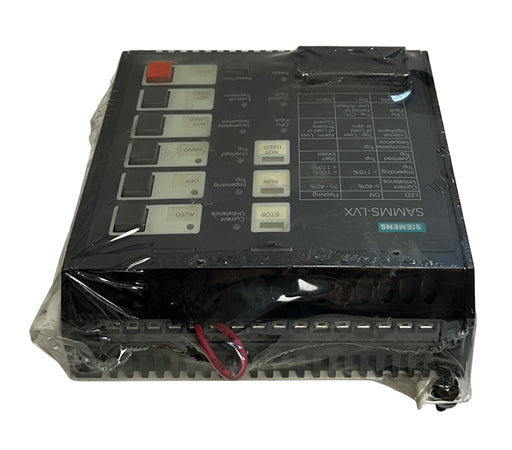 SIEMENS SAM 5 SAMMS-LVX I/O COMMUNICATION MODULE 120VAC 1.0A SAM5 NSNP